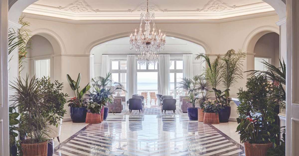 Ein Foto vom Innenbereich im Belmond Reids Palace