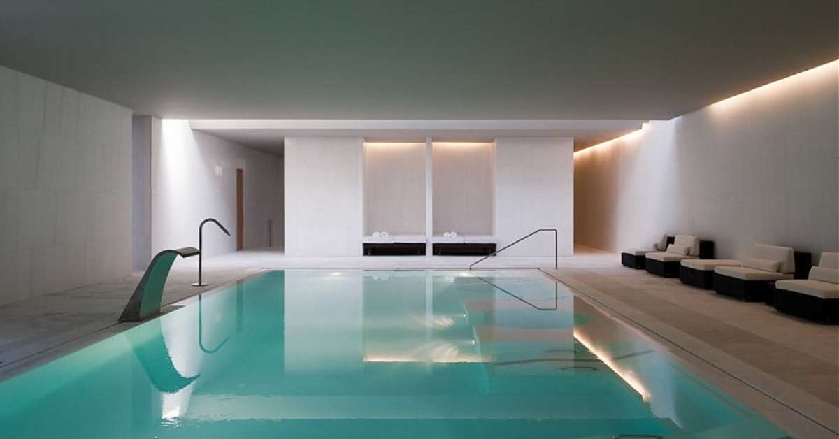 Een foto van het zwembad bij Troia Design Hotel