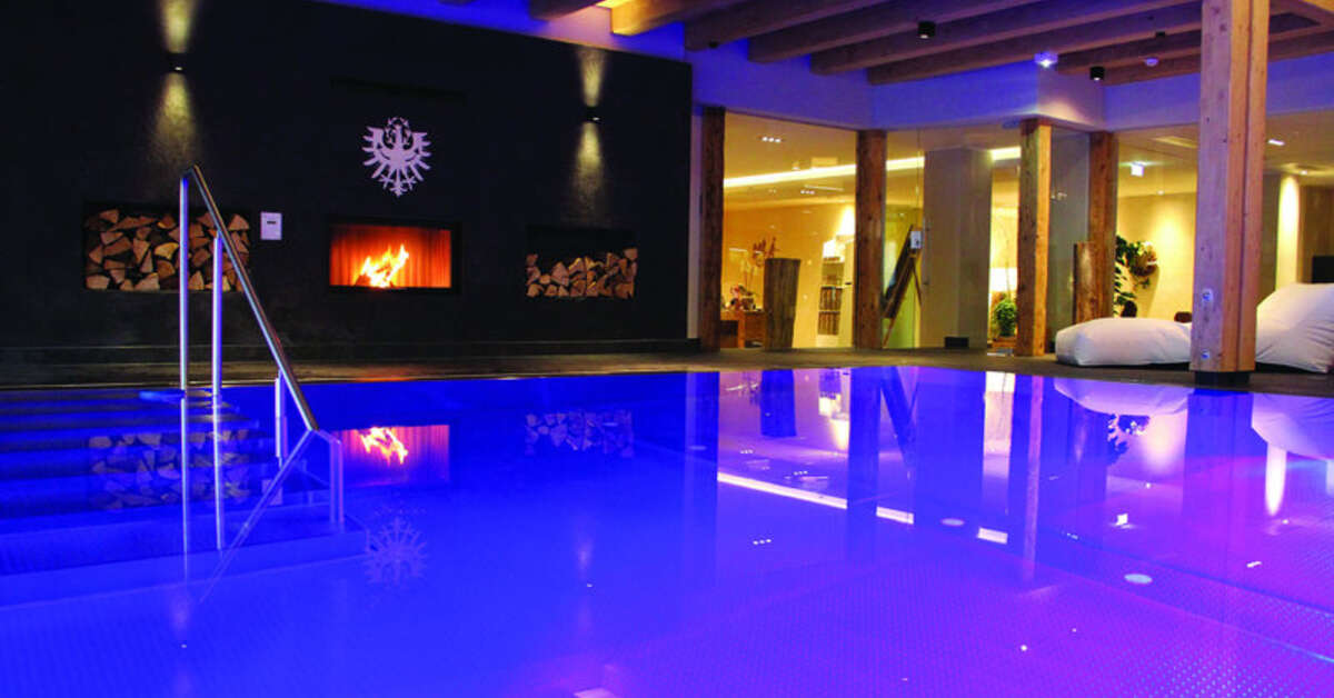 Een foto van het zwembad bij Krumers Post Hotel & Spa