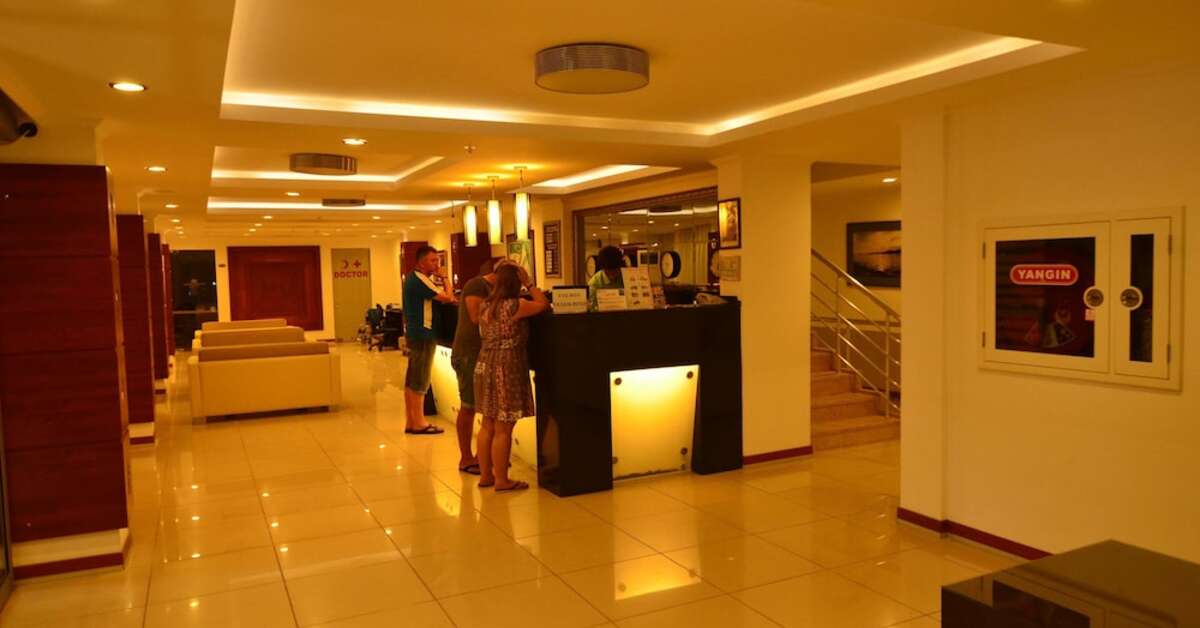 Een foto van het interieur van Citrus Plaza