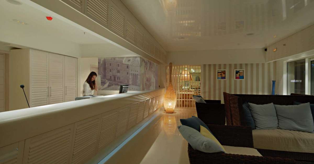 Een foto van de faciliteiten bij Hotel Osejava