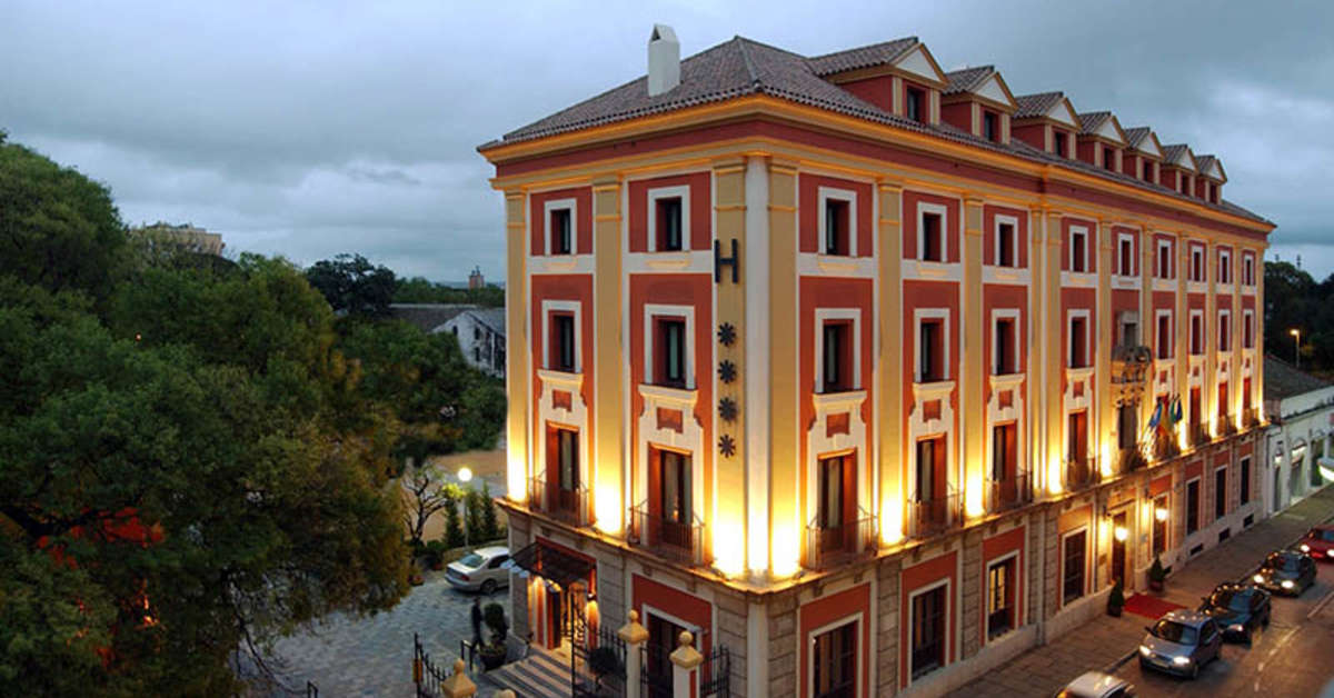 Een foto van de buitenkant van Soho Boutique Jerez & Spa