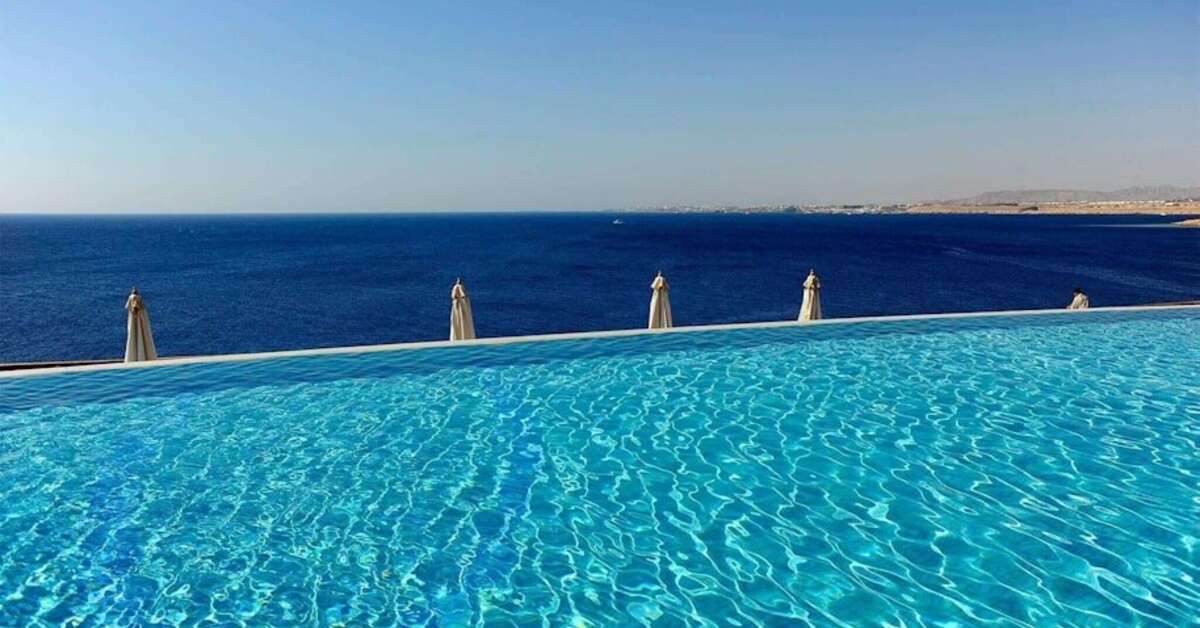 Ein Foto vom Pool im Reef Oasis Blue Bay Resort & Spa