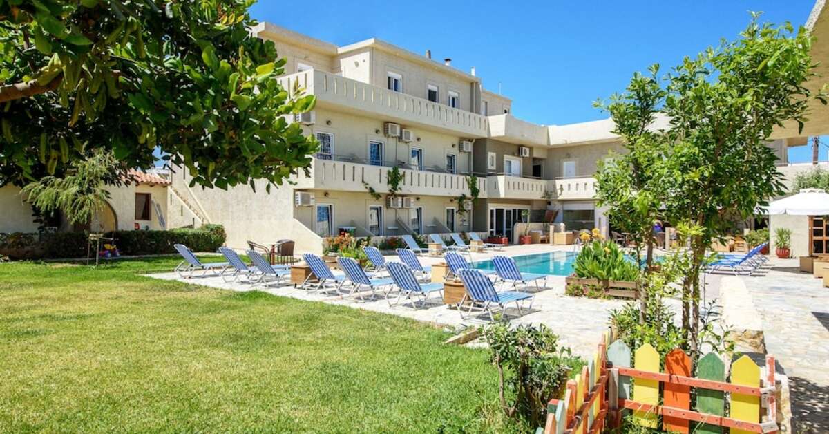 Ein Foto vom Pool im Apartments Despina