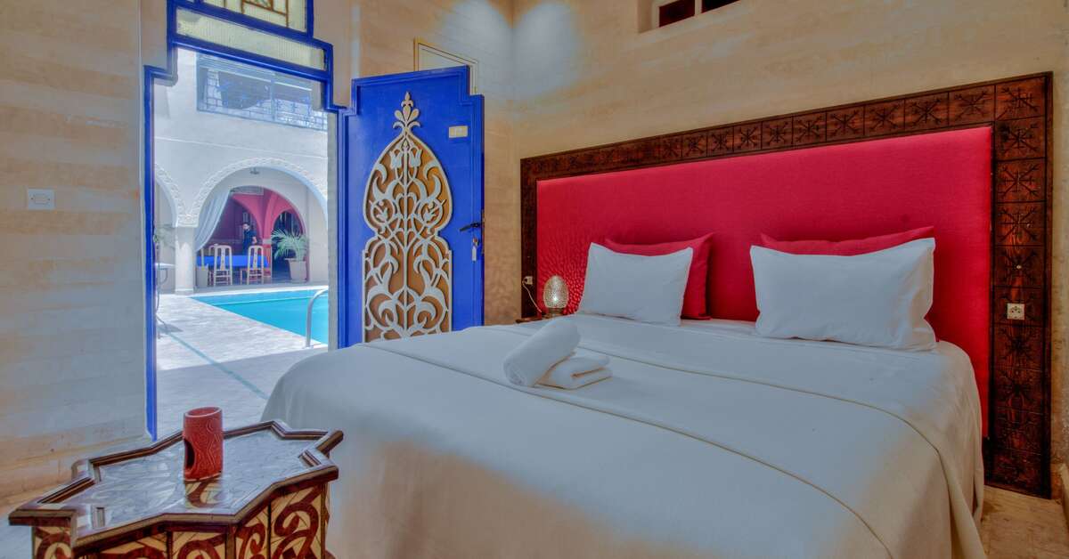 Een foto van Riad La Villa Bleue