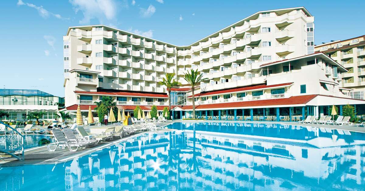 Ein Foto vom Pool im Febeach Hotel Side