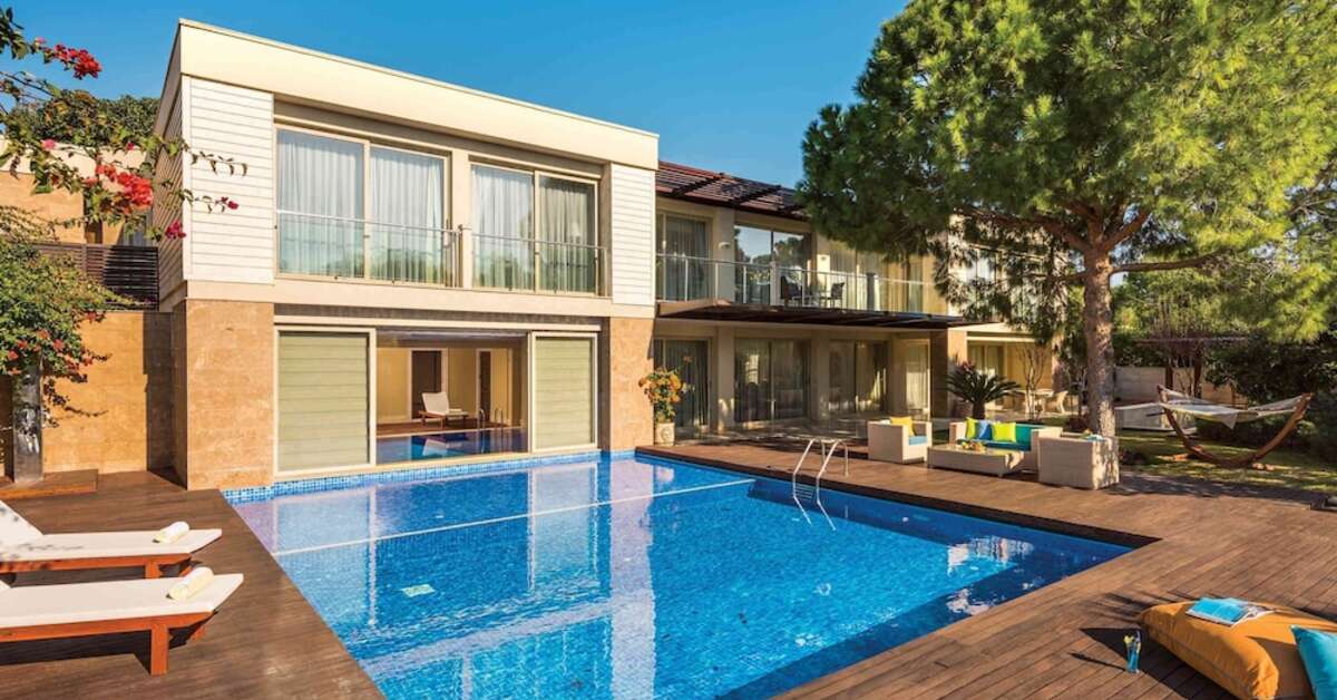 Een foto van het zwembad bij Rixos Premium Belek