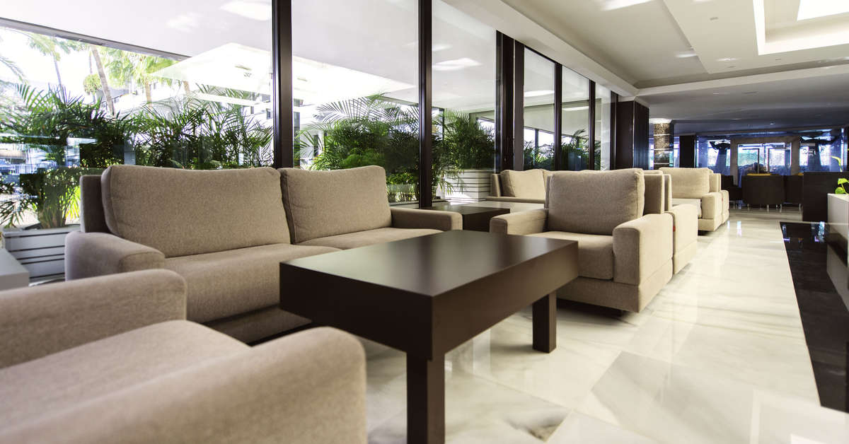 Een foto van het interieur van Spring Hotel Bitacora