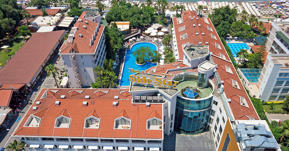 Een foto van het zwembad bij Hotel Side Star Beach