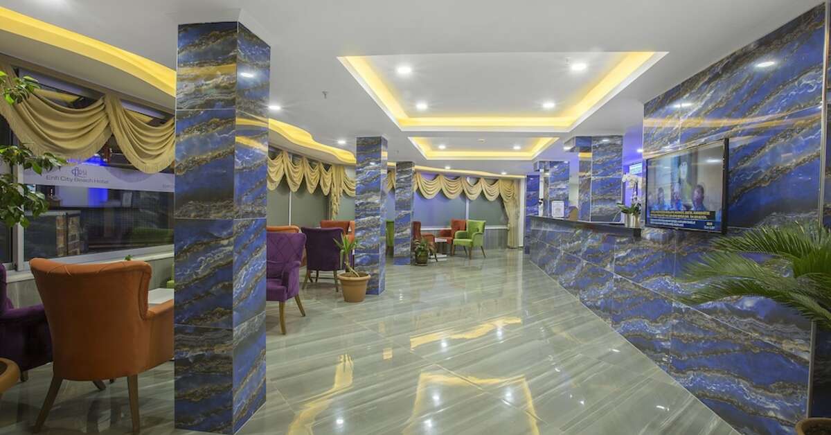 Een foto van het interieur van Arsi Enfi City Beach