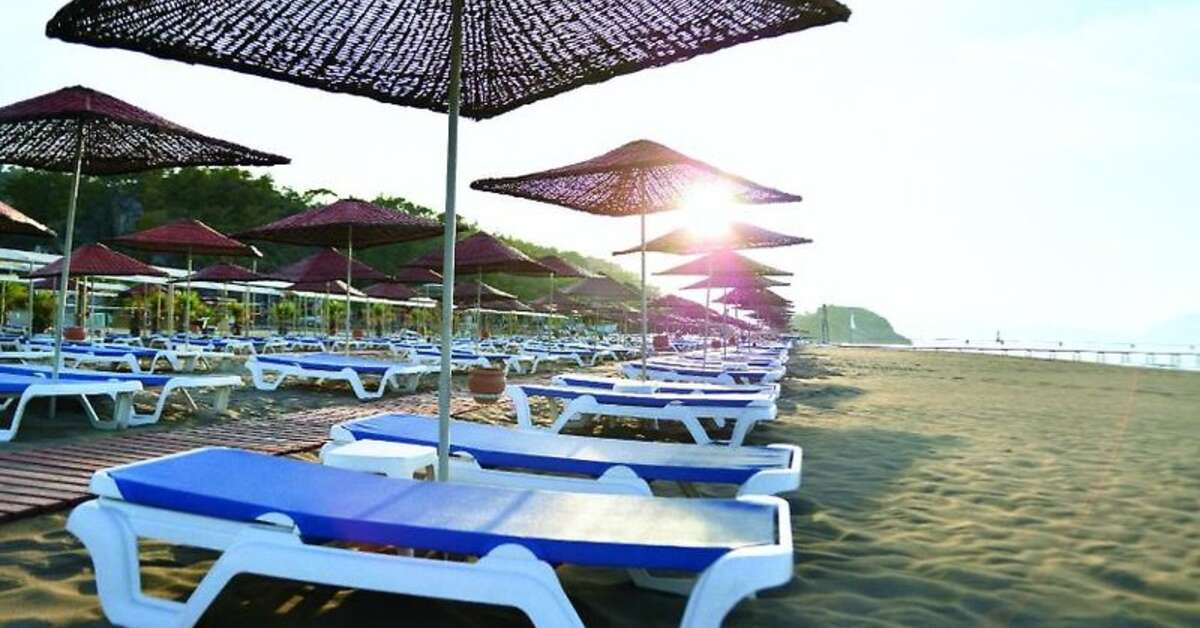 Een foto van het strand bij TUI Blue Sarigerme Park