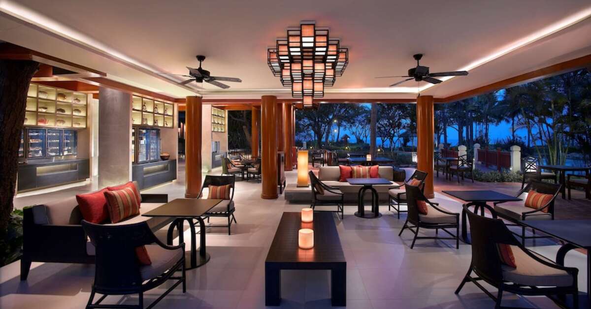 Een foto van het interieur van Hyatt Regency Hua Hin