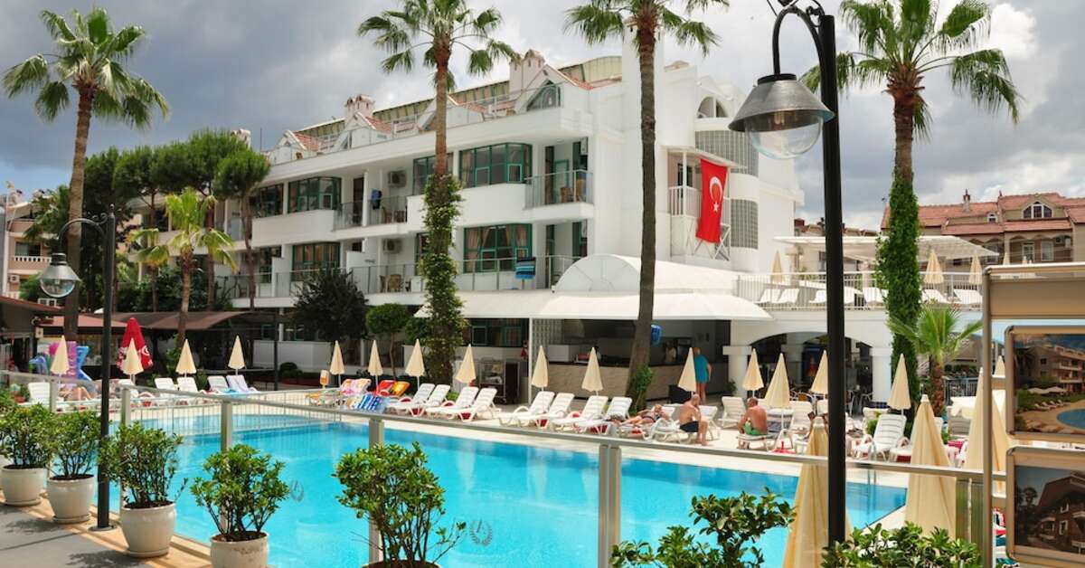 Een foto van het zwembad bij Club Atrium Marmaris