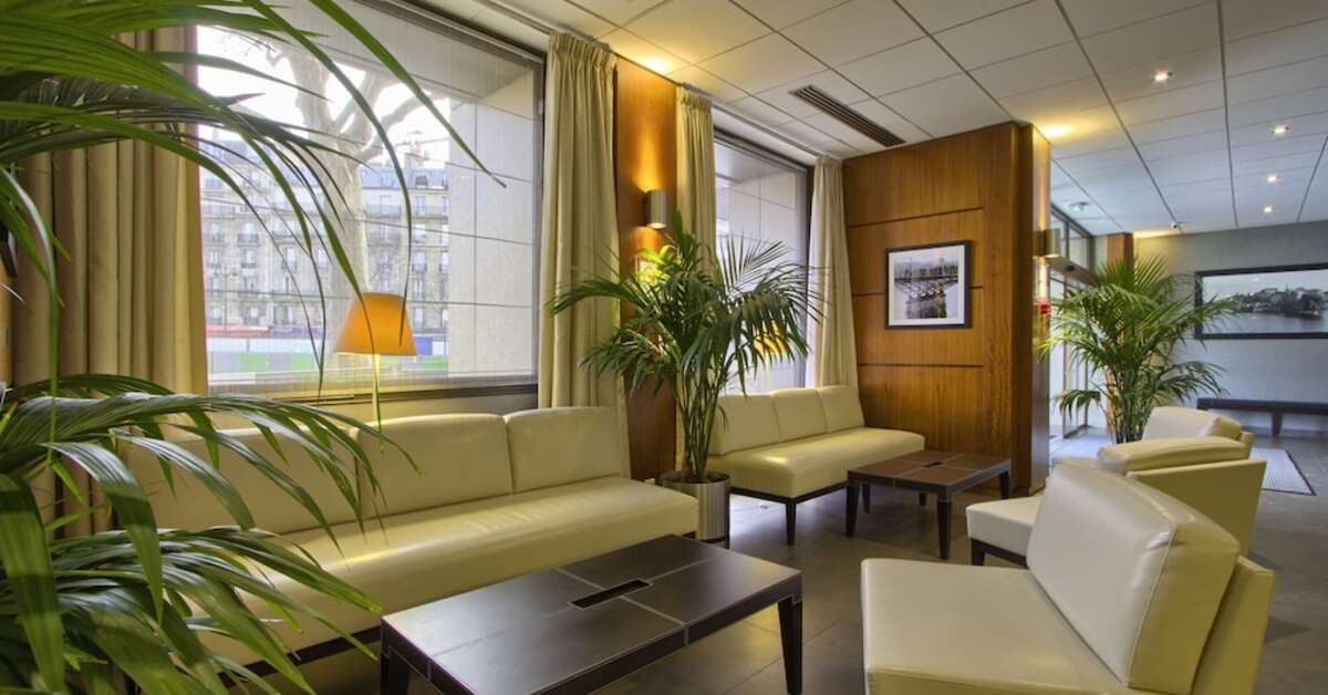 Een foto van het interieur van Timhotel Berthier Paris 17