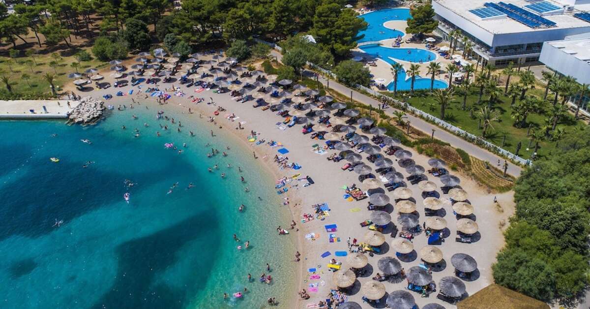 Een foto van het zwembad bij Amadria Park Hotel Ivan