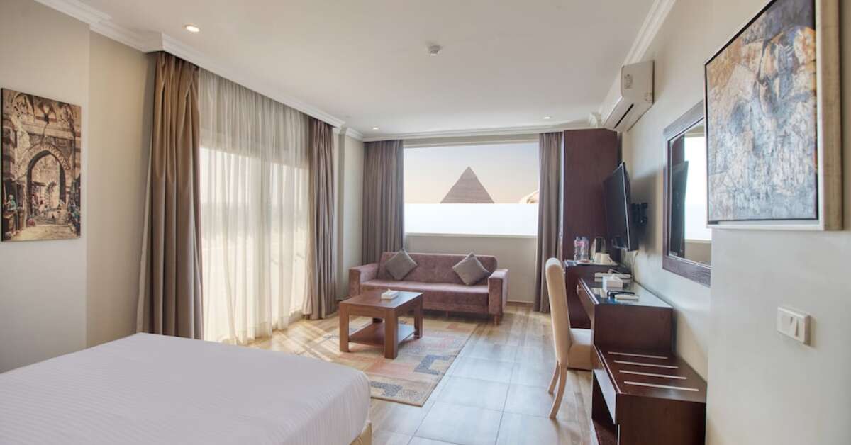 Een foto van Mamlouk Pyramids Hotel