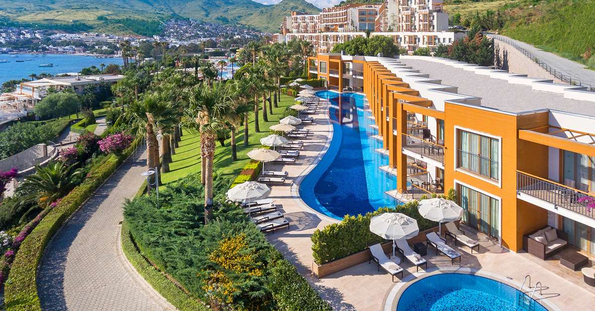 Een foto van het zwembad bij Kefaluka Resort