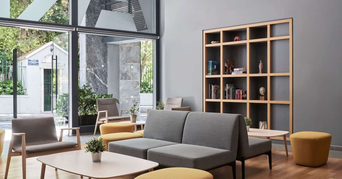 Een foto van het interieur van Arion Athens Hotel