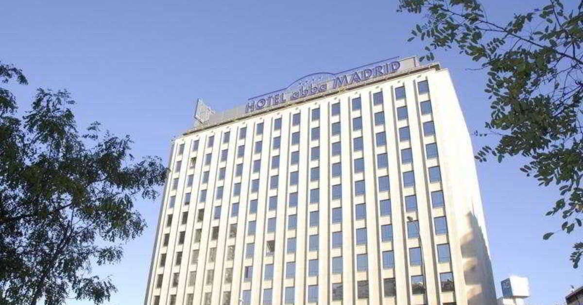 Een foto van een overzicht van Abba Madrid Hotel