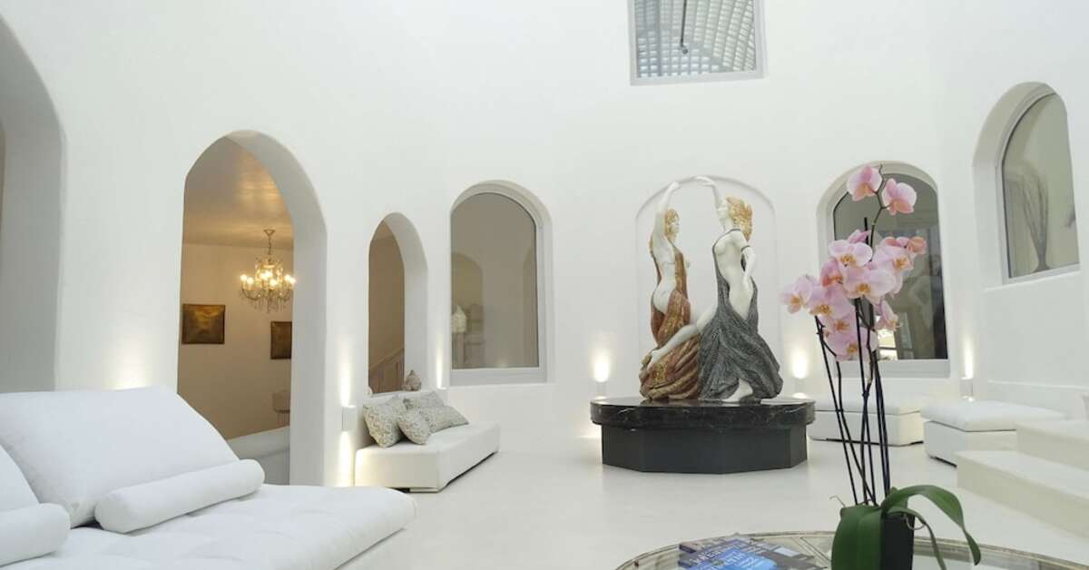 Ein Foto vom Innenbereich im Tharroe of Mykonos Hotel