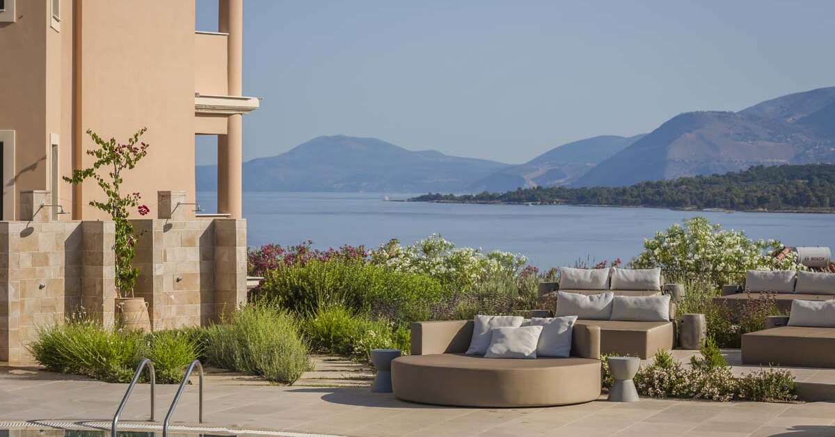 Een foto van het terras bij Thalassa Boutique Hotel