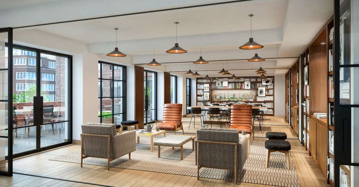 Een foto van het interieur van Arlo SoHo Hotel