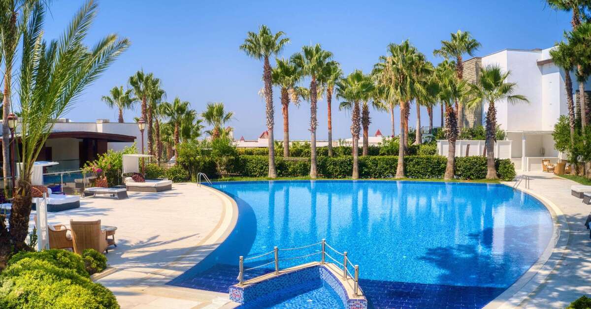 Ein Foto vom Pool im Hillstone Bodrum Hotel & Spa