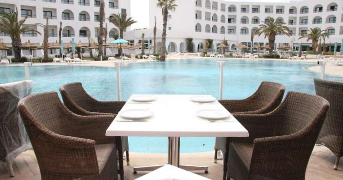 Een foto van de faciliteiten bij Vincci Nozha Beach & Spa