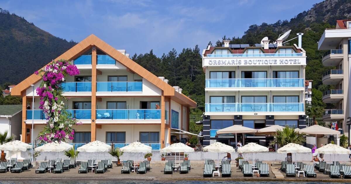Een foto van de buitenkant van Orsmaris Boutique Hotel