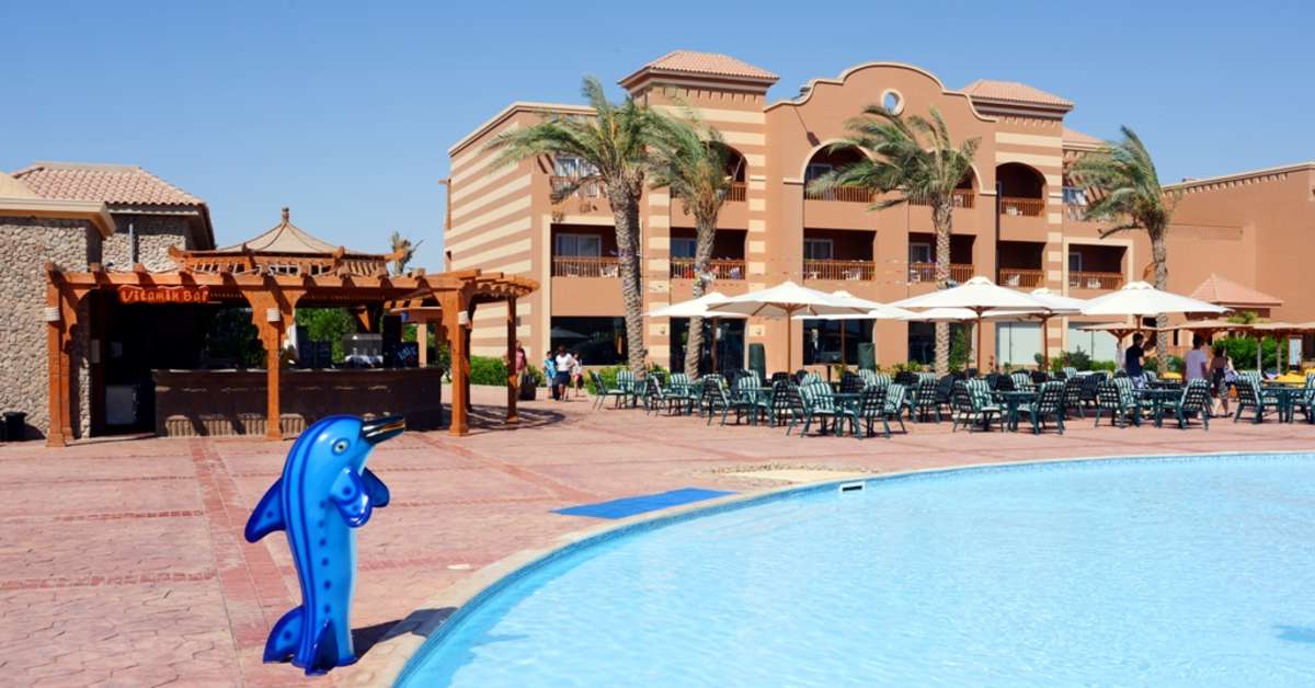 Een foto van het zwembad bij Charmillion Club Aquapark