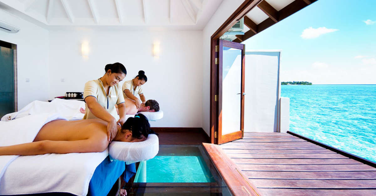Een foto van de faciliteiten bij Summer Island Maldives