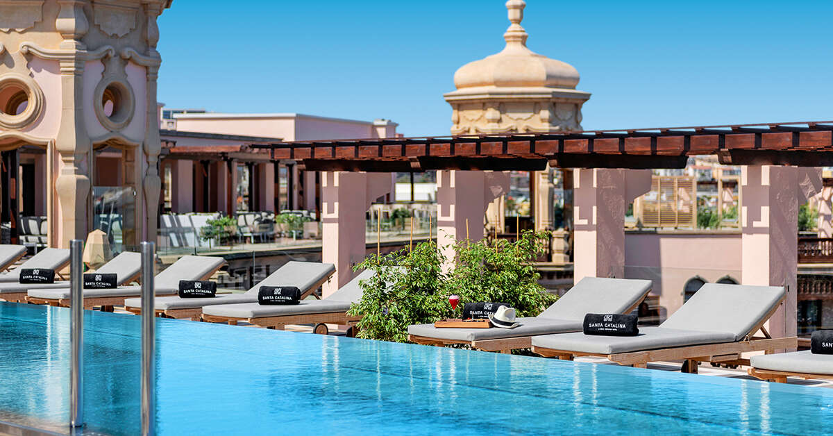 Een foto van het zwembad bij Santa Catalina a Royal Hideaway Hotel