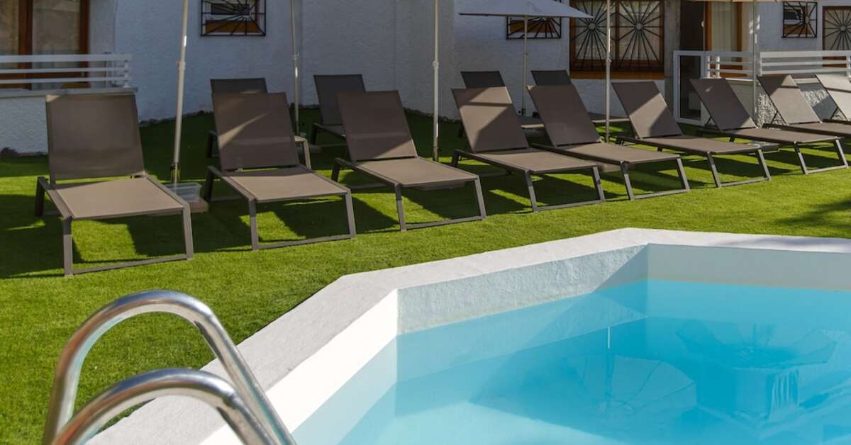 Ein Foto vom Pool im Alsol Datasol Apartments