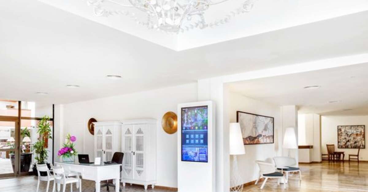 Een foto van het interieur van Occidental Jandia Royal Level