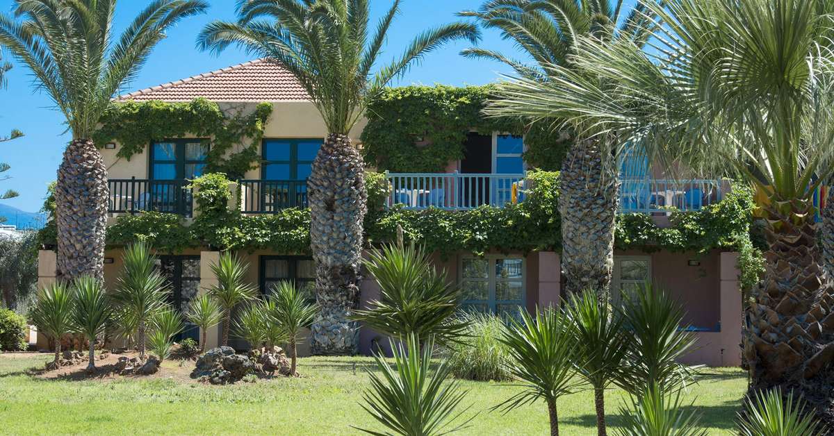Een foto van de buitenkant van Allsun Hotel Zorbas Village