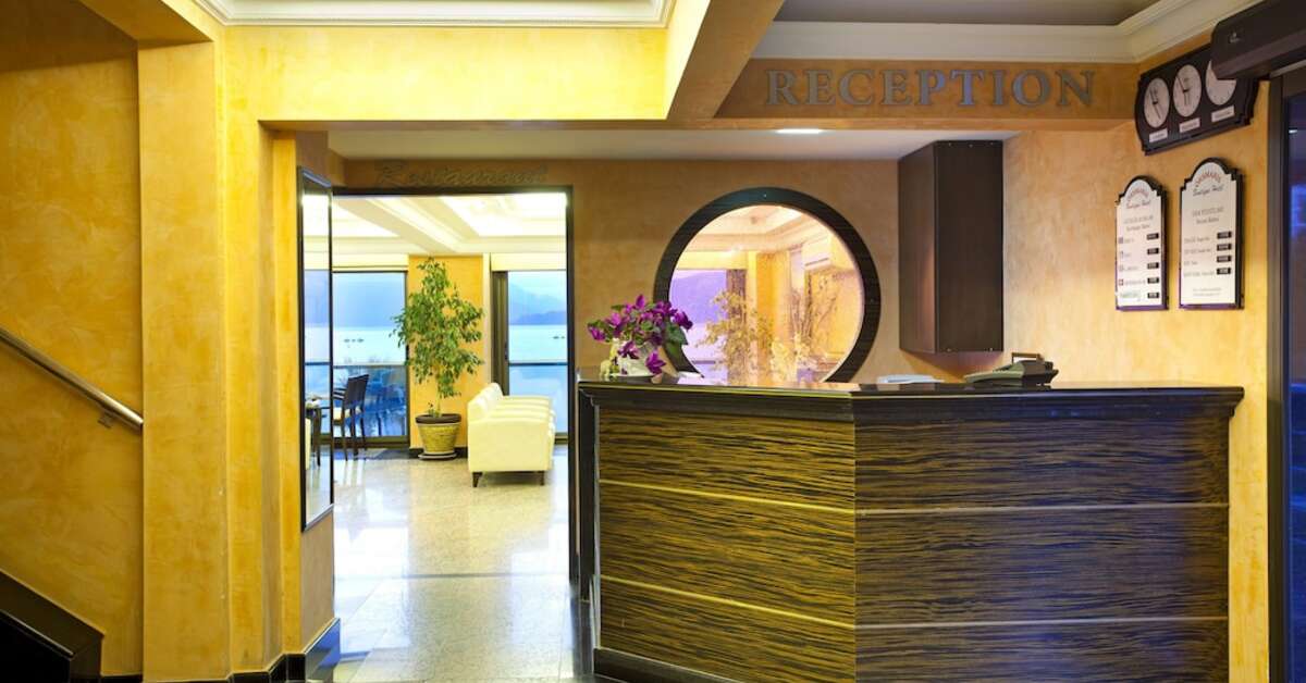 Een foto van het interieur van Orsmaris Boutique Hotel