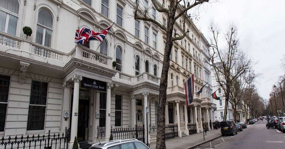 Een foto van The Queen's Gate London Hotel