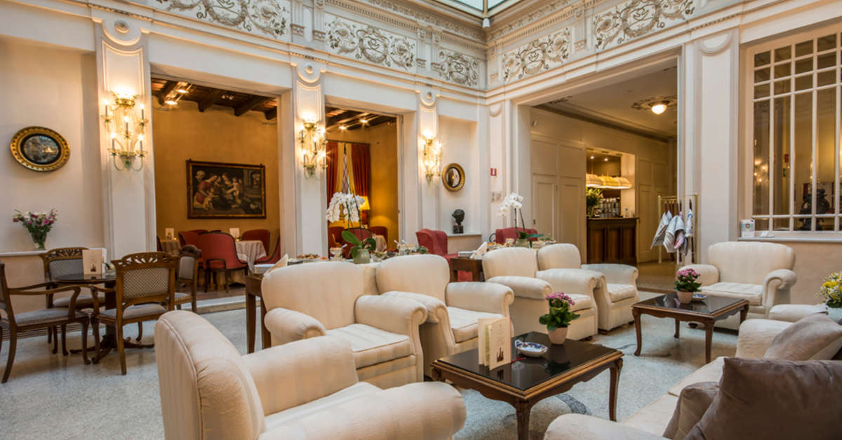 Een foto van Hotel Corona d 'Oro