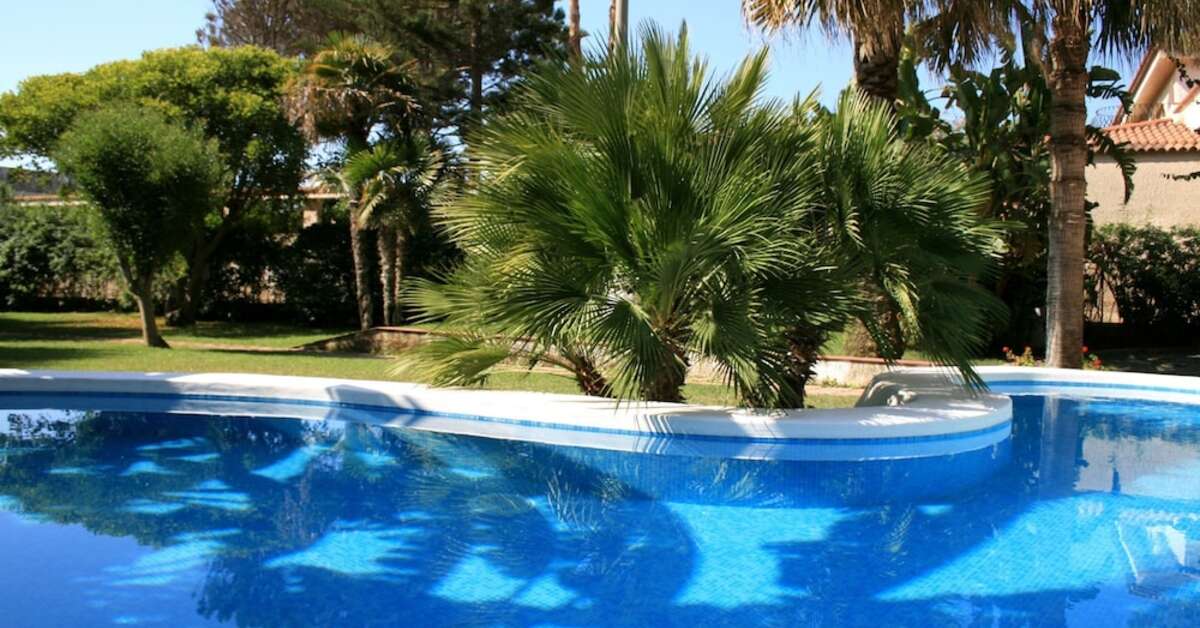 Een foto van het zwembad bij Hotel Villa Mediterranea