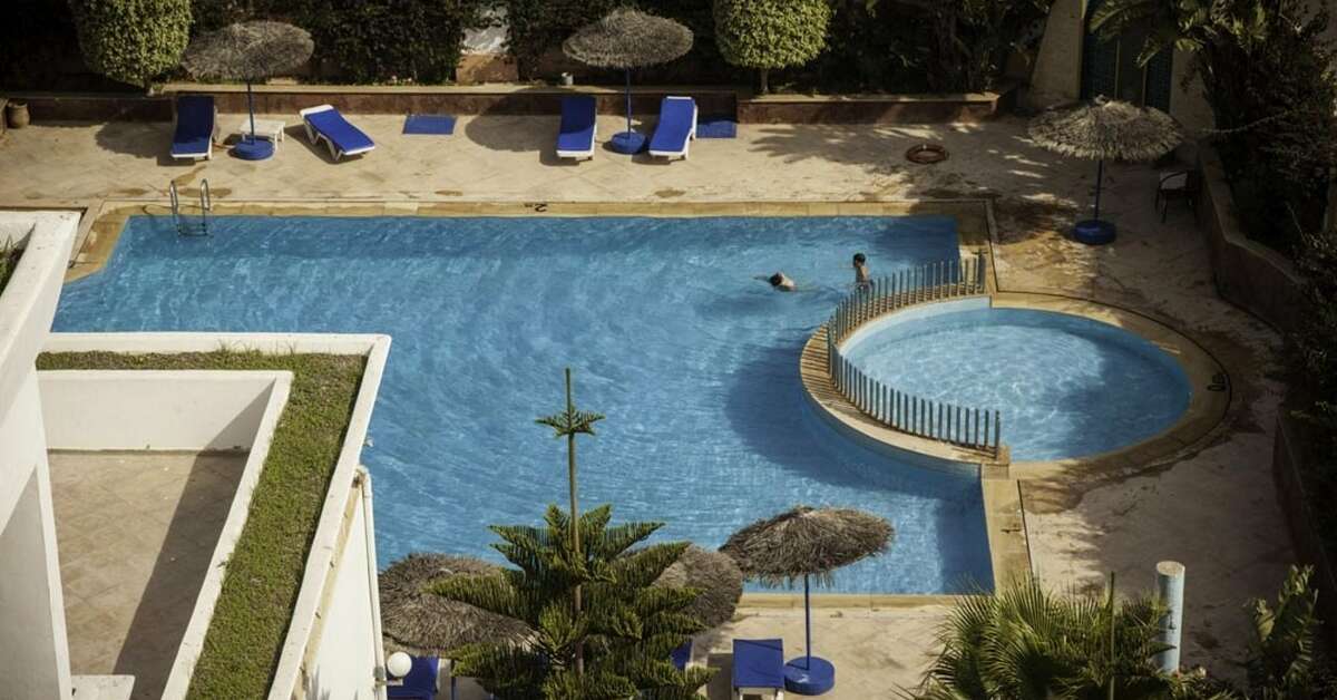 Een foto van het zwembad bij Residence Intouriste