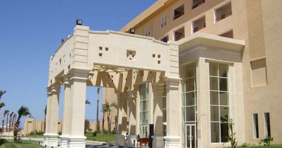 Ein Foto von der Außenansicht des Imperial Shams Abu Soma