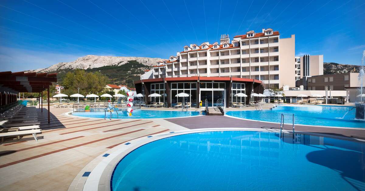 Een foto van het zwembad bij Sunny Baska Residence by Valamar