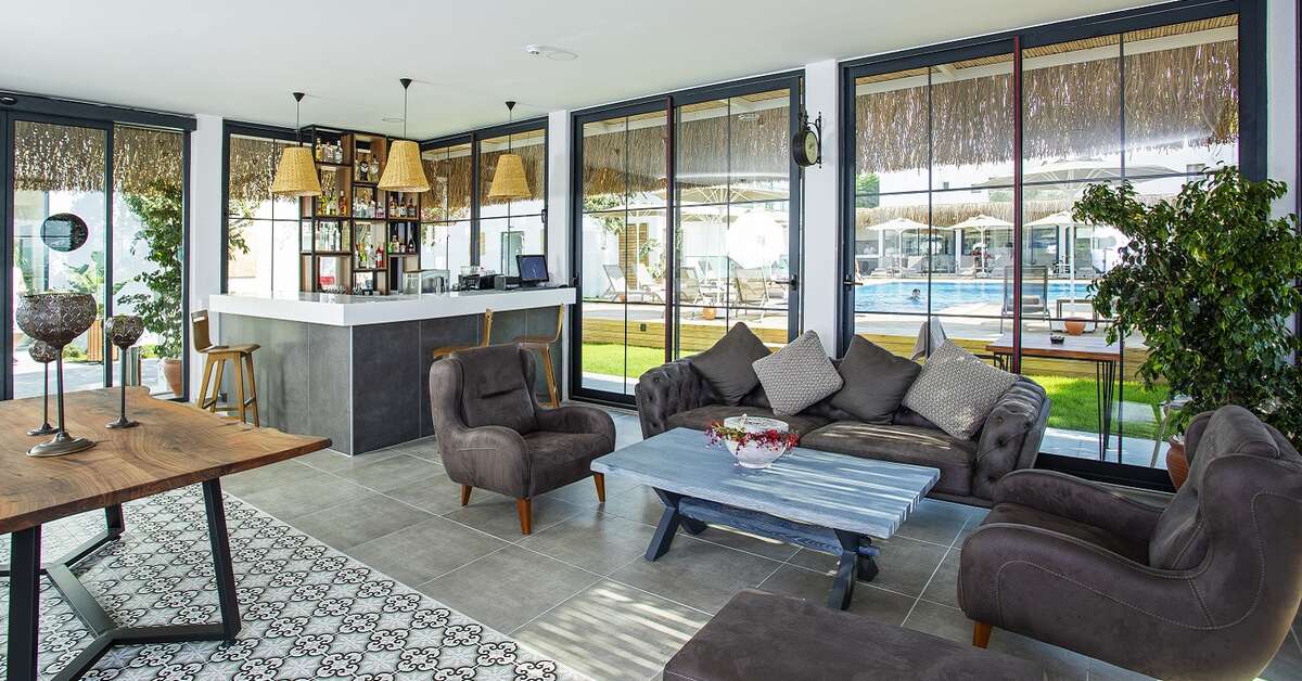 Een foto van de faciliteiten bij Yalipark Beach Hotel