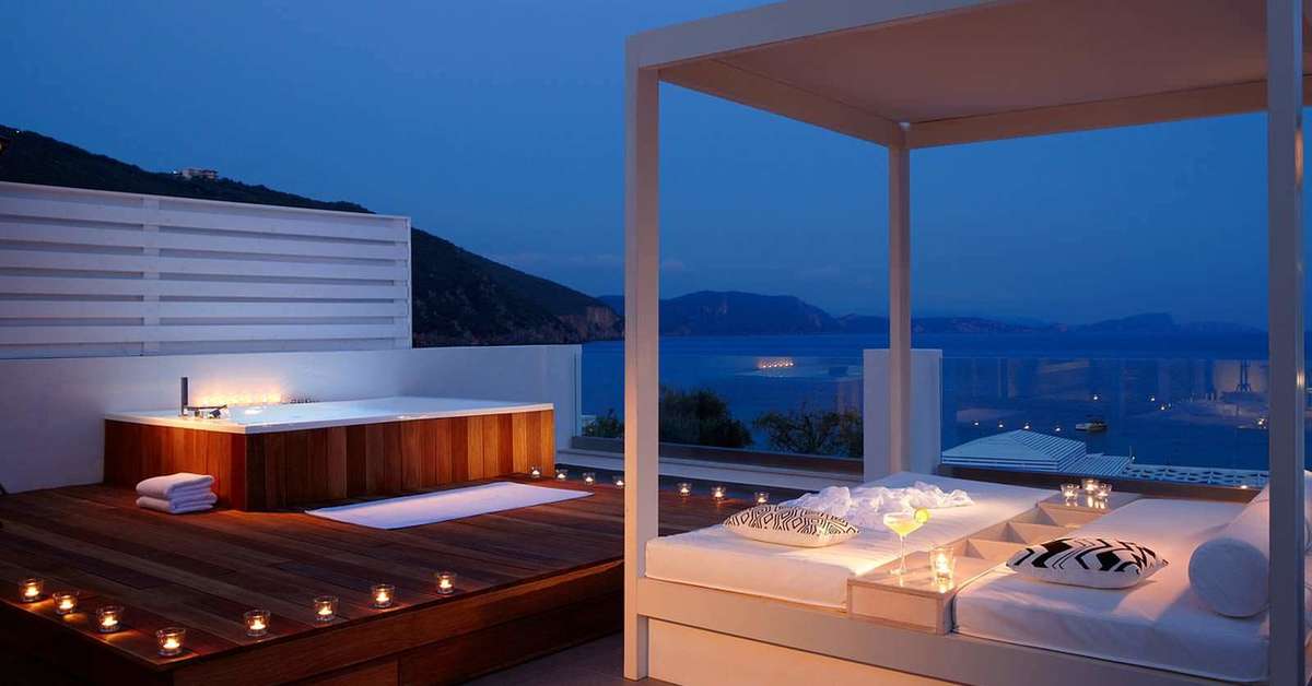 Een foto van de faciliteiten bij Lichnos Beach Hotel & Suites