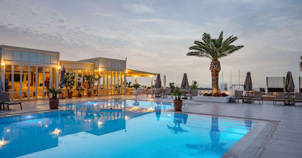 Een foto van het zwembad bij Kathrin Beach Hotel