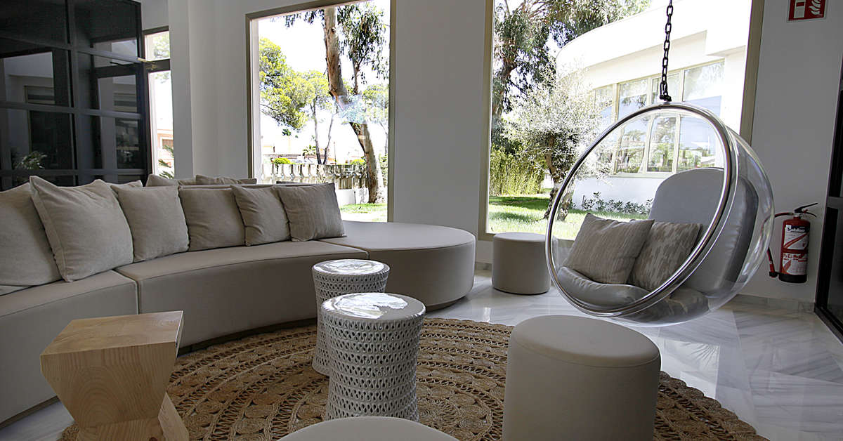 Een foto van het interieur van BG Hotel Rei del Mediterrani Palace