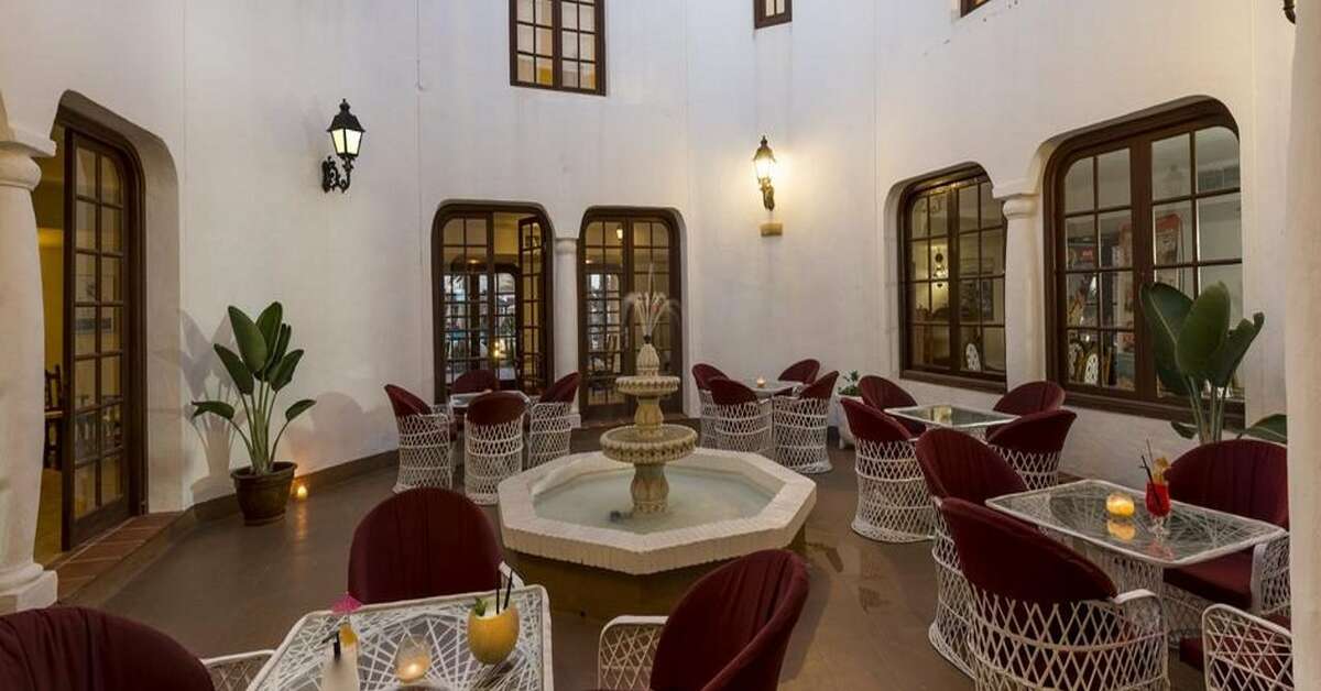 Een foto van het interieur van Hesperia Bristol Playa