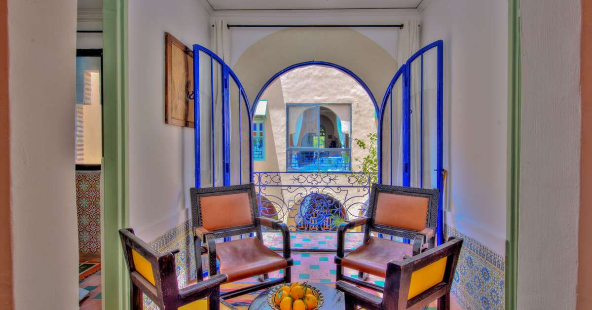 Een foto van Riad La Villa Bleue