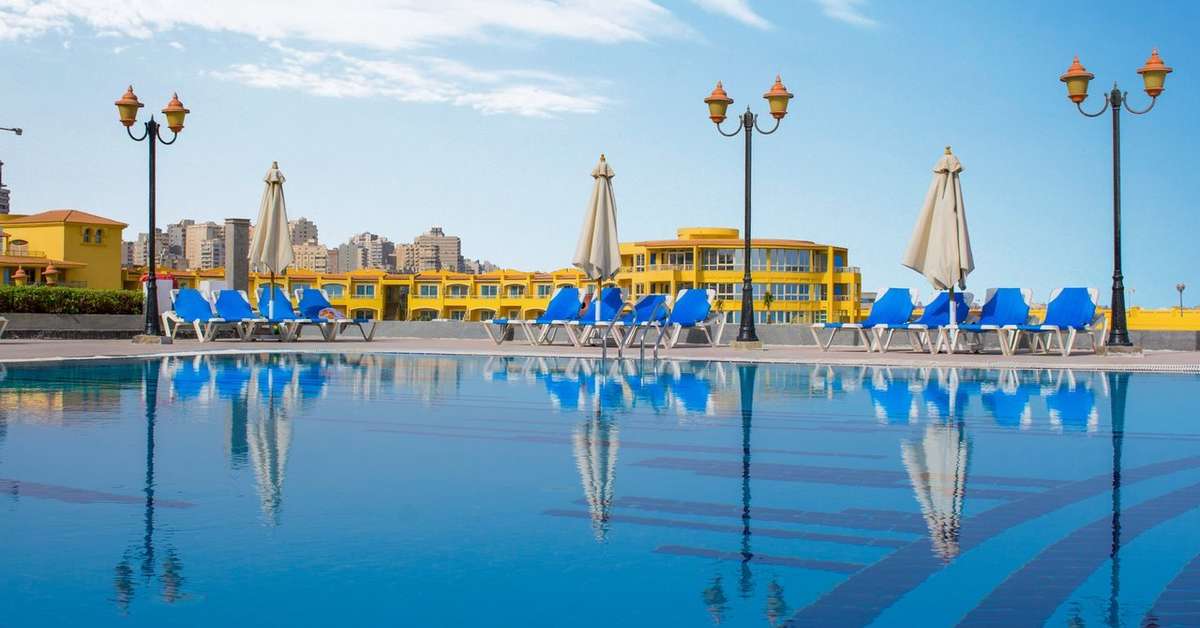 Ein Foto vom Pool im Sunrise Montemare Resort