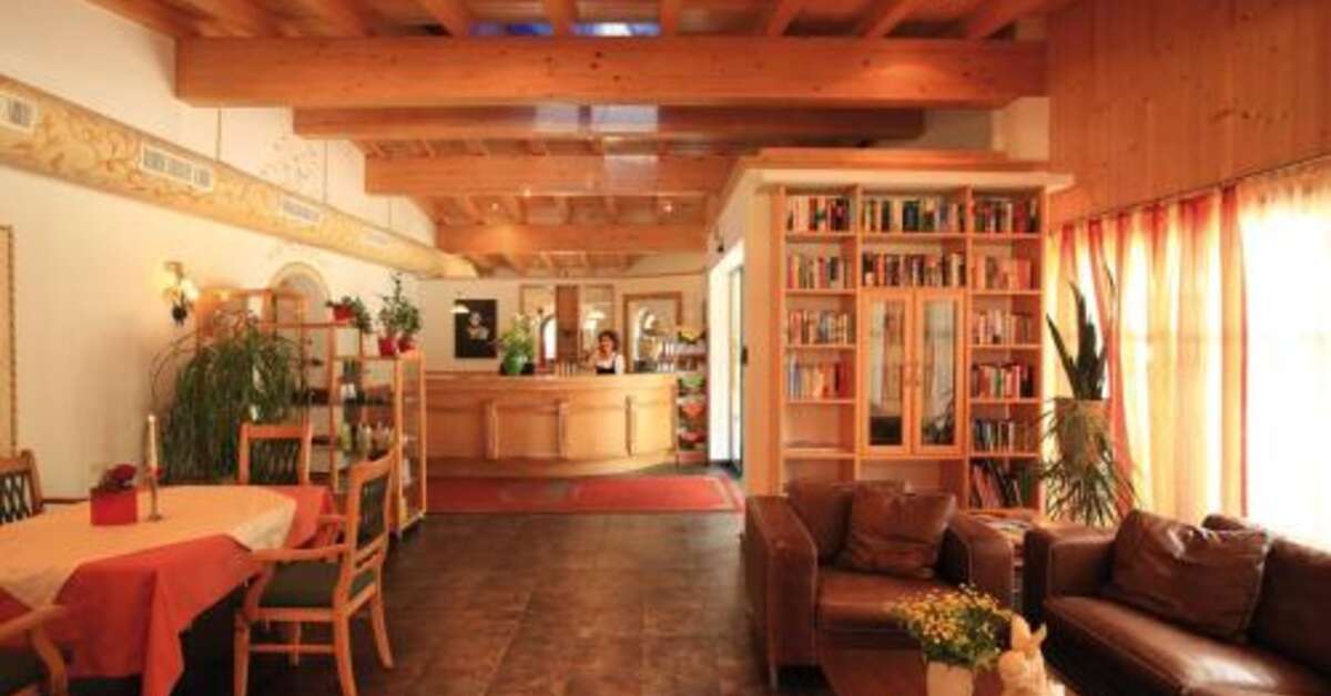 Een foto van het interieur van Hotel Waldhof